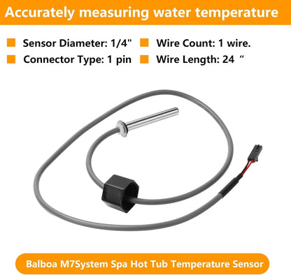 Hot Tub Sensor-Compatible with Balboa Spa Heater M7 System 30344 30042...