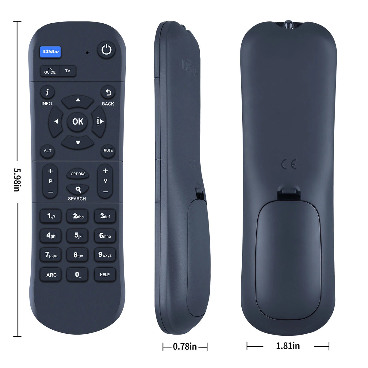 Remote control For DStv B8 DSD4136 HD Decoder (REM-MCB8)