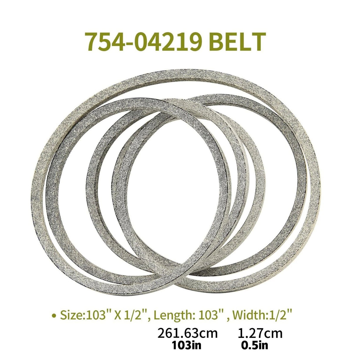 For John Deere E100, E110, E120 OEM 1664644 1PC Heat Resistance Lawn Mower Belt