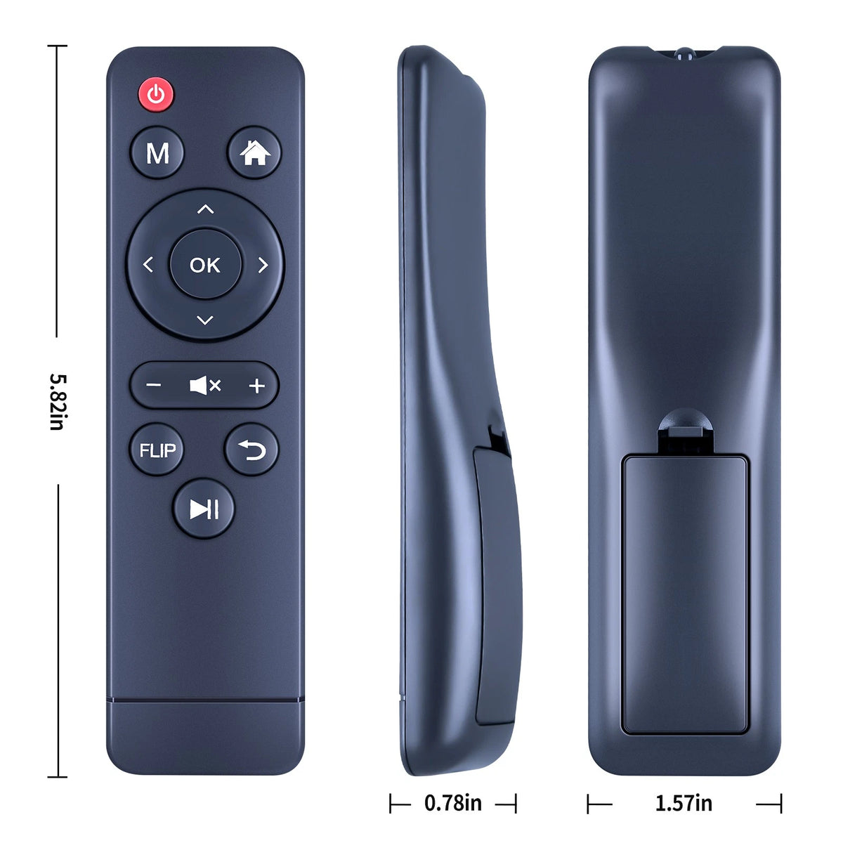 Replacement Remote Control For AKIYO Mini Projector M8 RC
