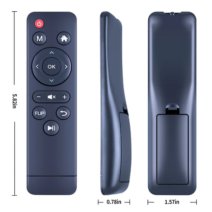 Replacement Remote Control For AKIYO Mini Projector M8 RC