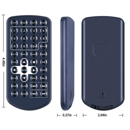 Replacement Remote Control For Onn DVD Player ONA17AV041 ONA19DP006