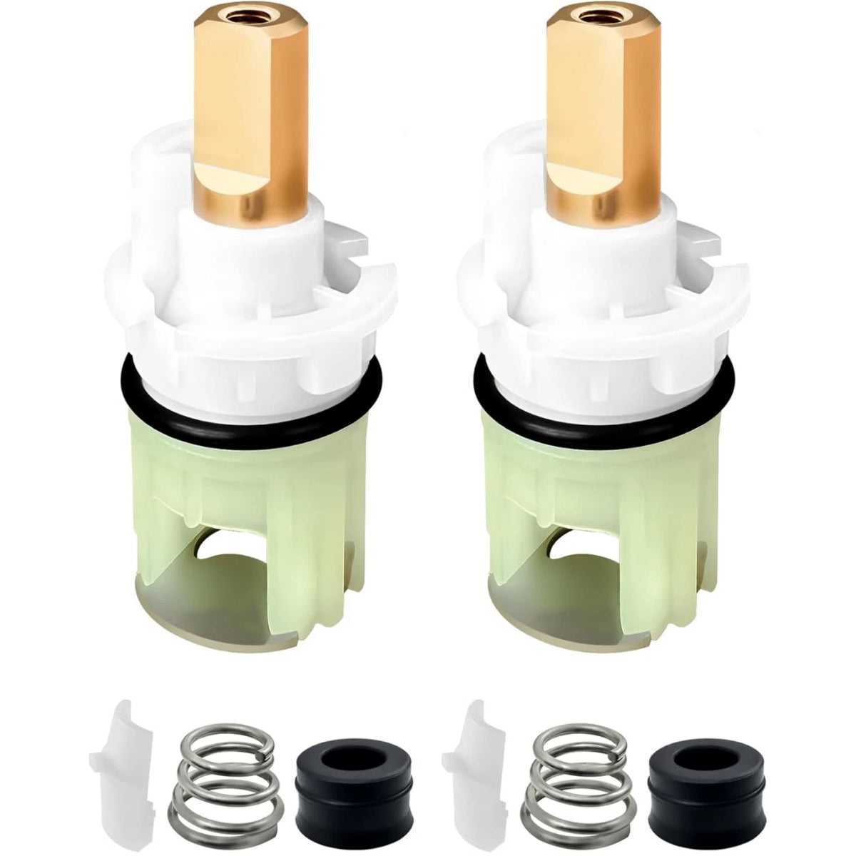 2 PCS Faucet Stem Assembly With RP4993 Seat And Spring For Various Delta Faucets