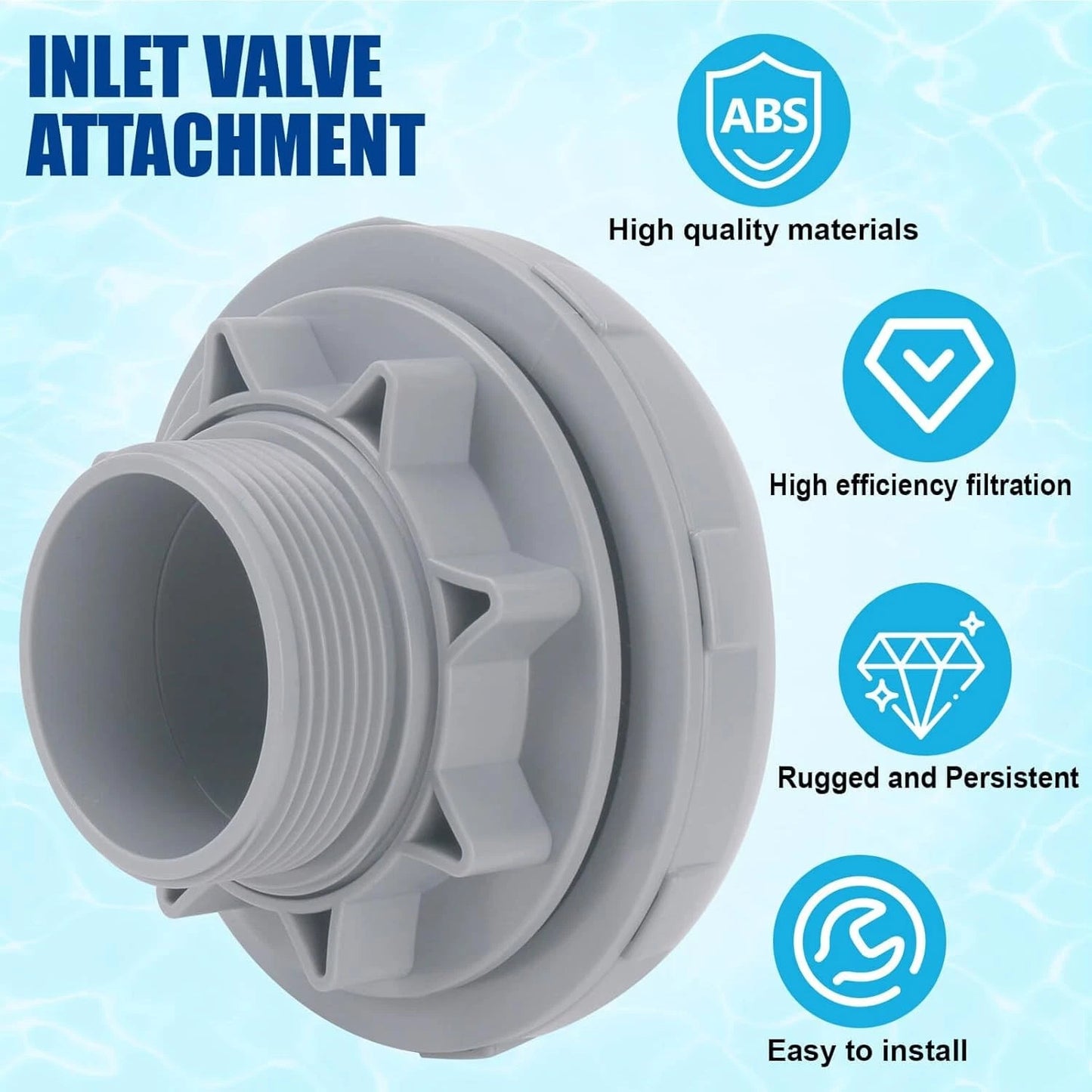 XT Pool Inlet Strainer P6H1317 Valve Attachment for Intex and for...
