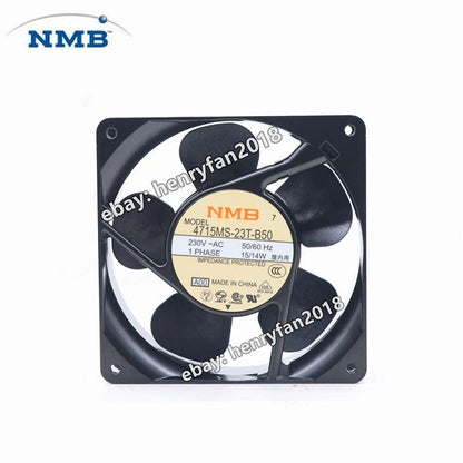 NMB 4715MS-23T-B50 A00 AC 230V 120*120*38mm 15/14W For UPS/ Cabinet cooling fan