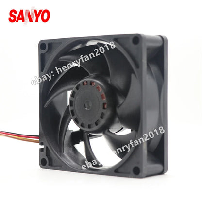 SANYO 9GA0812P4J001 SanAce Axial Fan 12V 0.6A 80*80*25MM 4-wire PWM Cooling Fan