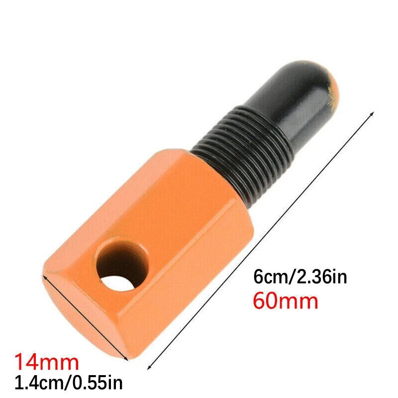 60mm Iron Chainsaw Piston Stop For 2-Stroke Chainsaw Clutch Flywheel Removal