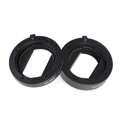 2pcs Macro Extension Ring Set For Sony E-Mount Camera 10mm 16mm AF Adapter