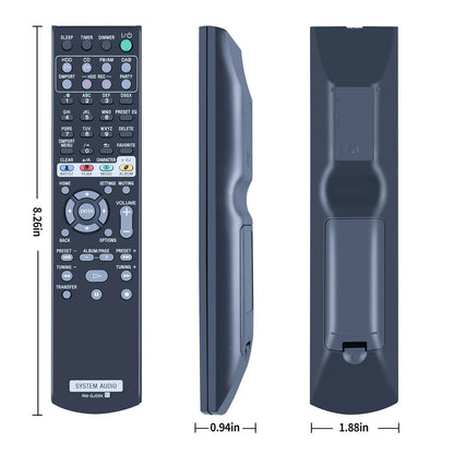 RM-GJ05K Remote Control For Sony Audio System NAS-SC55PKE NAS-SE35HD