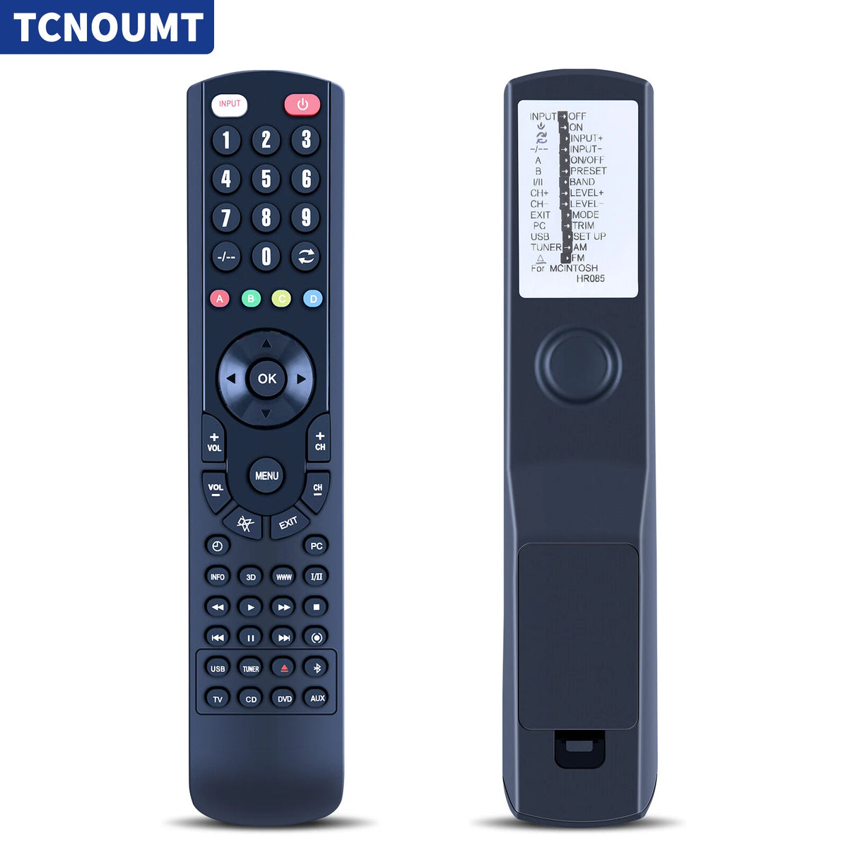 Replacement Remote Control For Mcintosh HR085，D1100