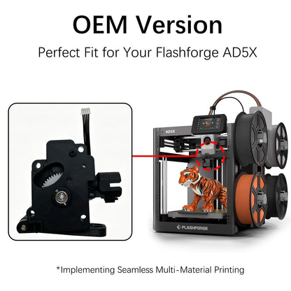Upgraded V2 AD5X Filament Feeding Assembly for Flashforge AD5X,3D...