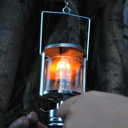 50Pcs 9cm Portable Outdoor Camping Gas Lamp Lantern Mantles Dual Head 300/400