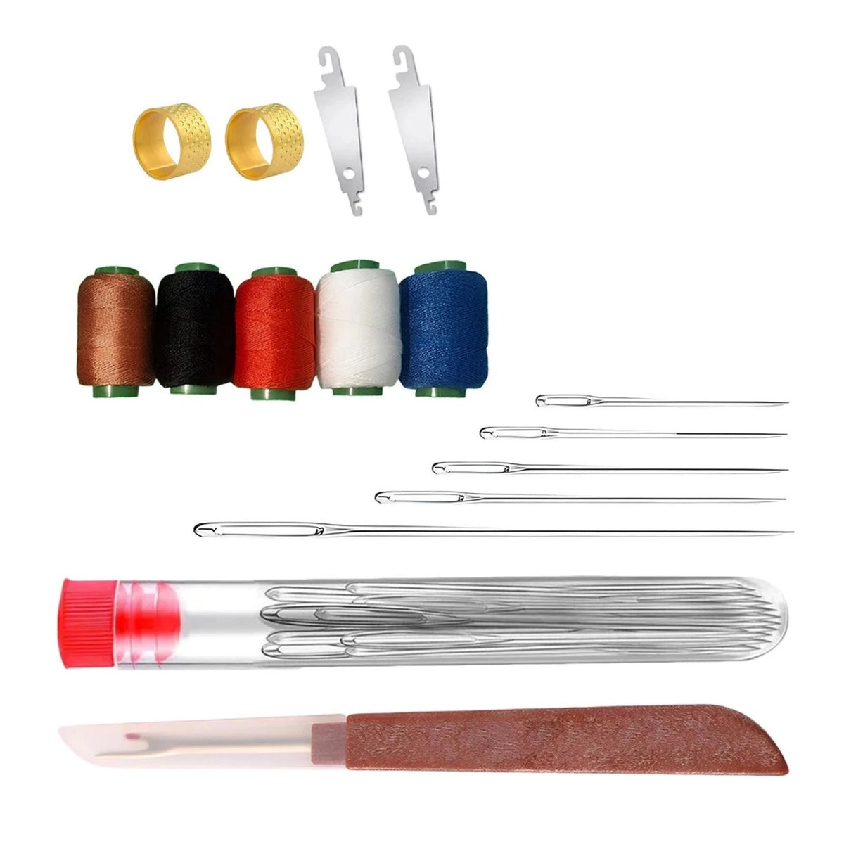 For Dormitory 36 Piece Sewing Tool Set with Needles Threads Repair Kit