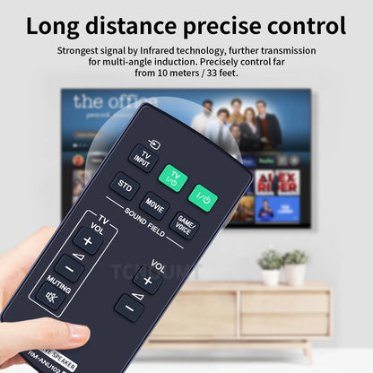 RM-ANU102 Remote Control For Sony Soundbar SA-40SE1 SA-32SE1 SA-46SE1