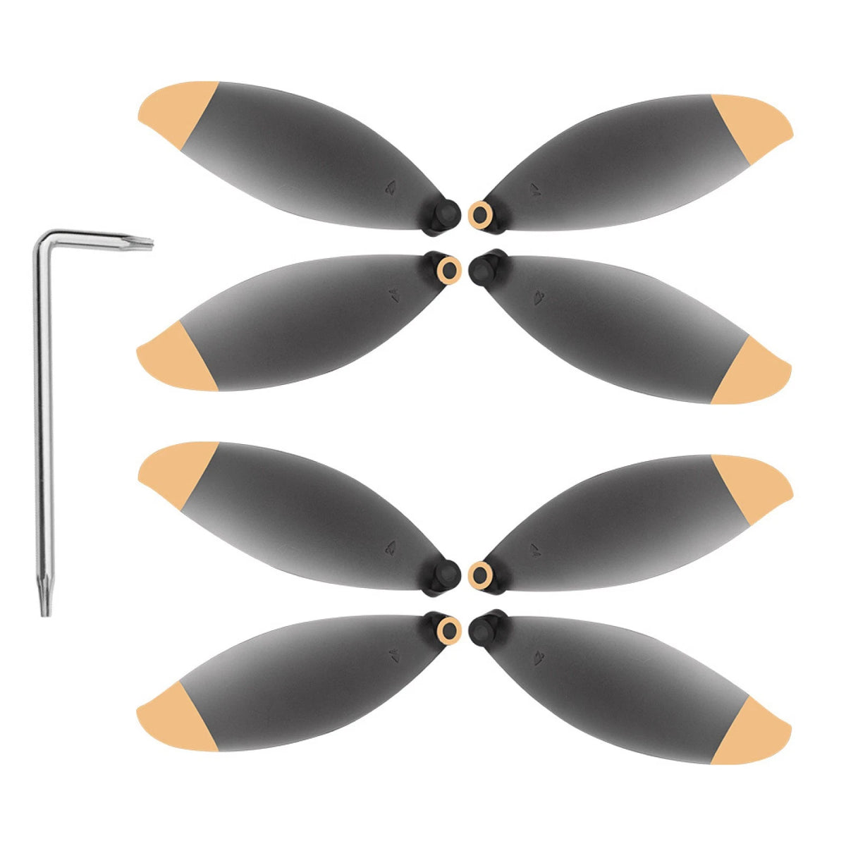 8* Quick Release Propellers CCW CW Props With Wrench For Parrot Anafi Drone l