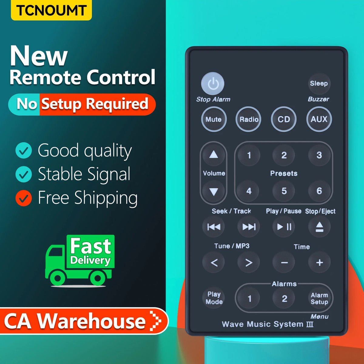 For Bose Wave Music System III Remote Control AWRCC1 & 2 Wave Radio III