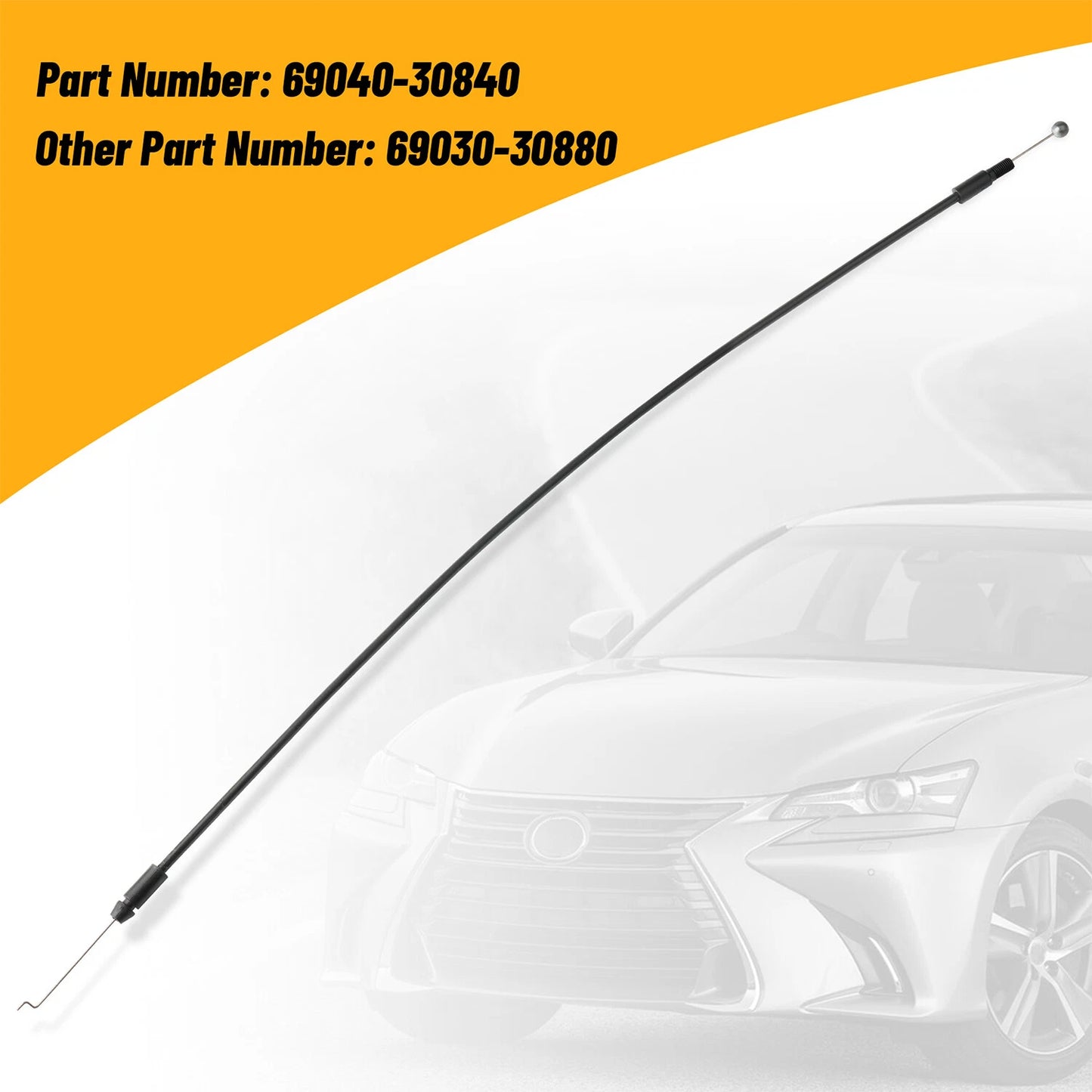 For Lexus GS300 GS400 GS430 Front Door Lock Actuator Cable 1998 - 2005