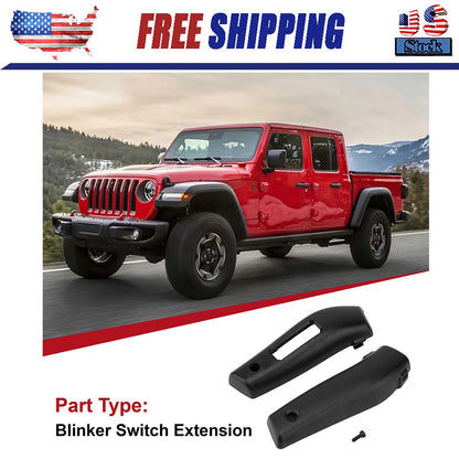 Turn Signal Lever Turn Rod Extension Extender for Jeep Wrangler JL JT 2018-2024