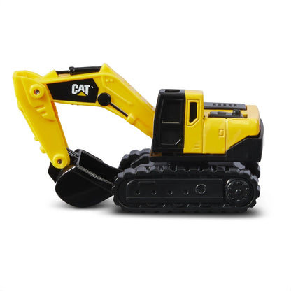 CAT Construction Toys Small, Steam Roller, Excavator, Wheel Loader