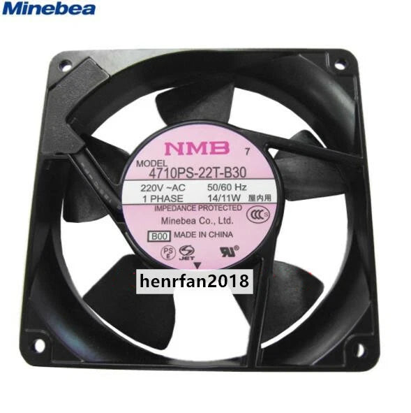 NMB 4710PS-22T-B30 Axial fan AC 220V 14/11W 120*120*25mm Cabinet Cooling Fan