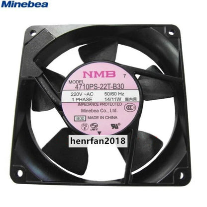 NMB 4710PS-22T-B30 Axial fan AC 220V 14/11W 120*120*25mm Cabinet Cooling Fan