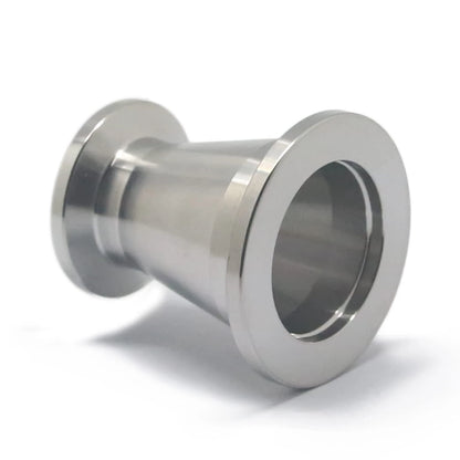 SS304 Vacuum Conical Reducer KF adaptor fittings, KF25 to KF16, Silver