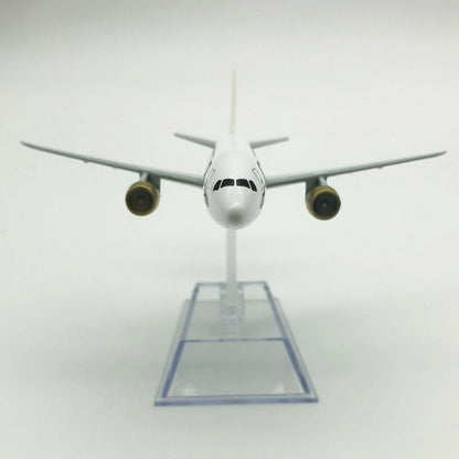 1/400 16cm Aircraft GULF B787 Alloy Plane Model Civil Airlines Ornaments Craft d