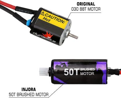 INJORA RC Brushed Motor 050 50T Pro High Torque with Mount
