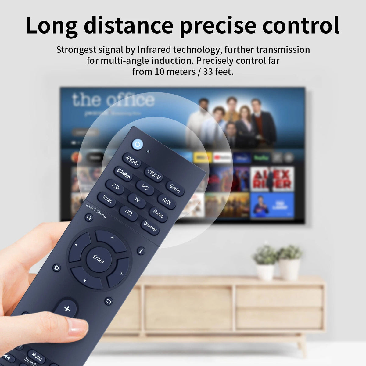 RC-913R Remote Control For Integra AV Receiver DRX-R1.1 DRX-7.1 DRX-5.2