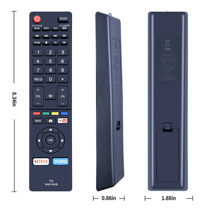 NH414UD Remote Control For Sanyo Smart TV FW50C36F FW50C78F FW65C78F