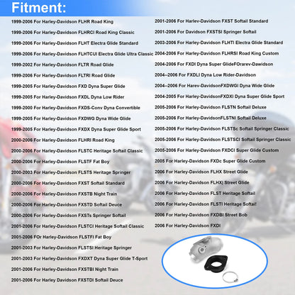 Intake Manifold Flange Kit For Harley-Davidson Twin Cam 1999-2006