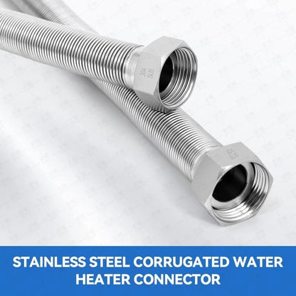 Update 304 Stainless 24L 3/4" MIP x 2PCS, steel color