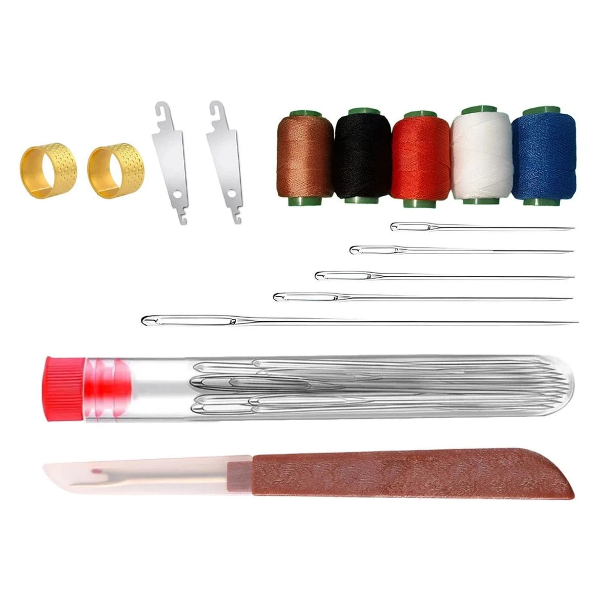 For Dormitory 36 Piece Sewing Tool Set with Needles Threads Repair Kit