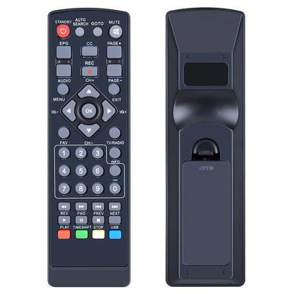 Replacement Remote Control For ZJBOX Digital TV Converter Box -