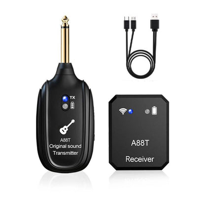 Rechargeable Wireless 2.4GHz In-Ear Monitor IEM System Transmitter Receiver Set