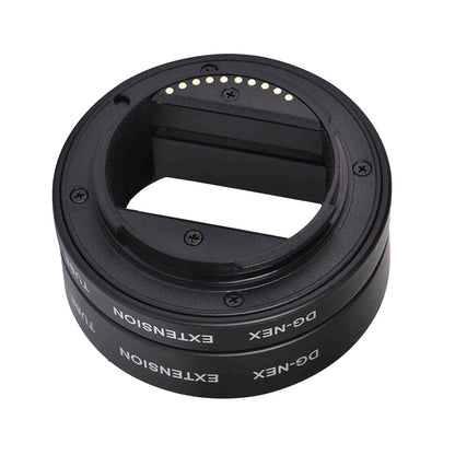 2pcs Macro Extension Ring Set For Sony E-Mount Camera 10mm 16mm AF Adapter