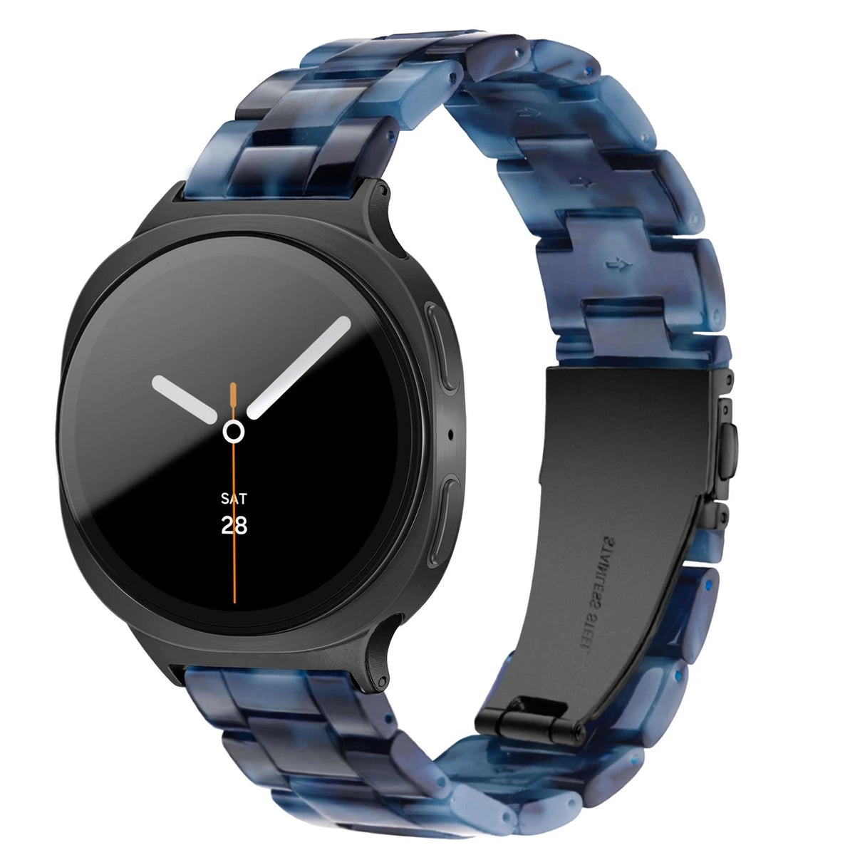 G-ficu Resin Band for Samsung Galaxy Watch 8/8Classic Band, Dark Blue