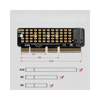 M.2 SSD NVMe SSD to PCI-E Express 3.0 X4 X8 X16 Adapter Card Full Speed 2280