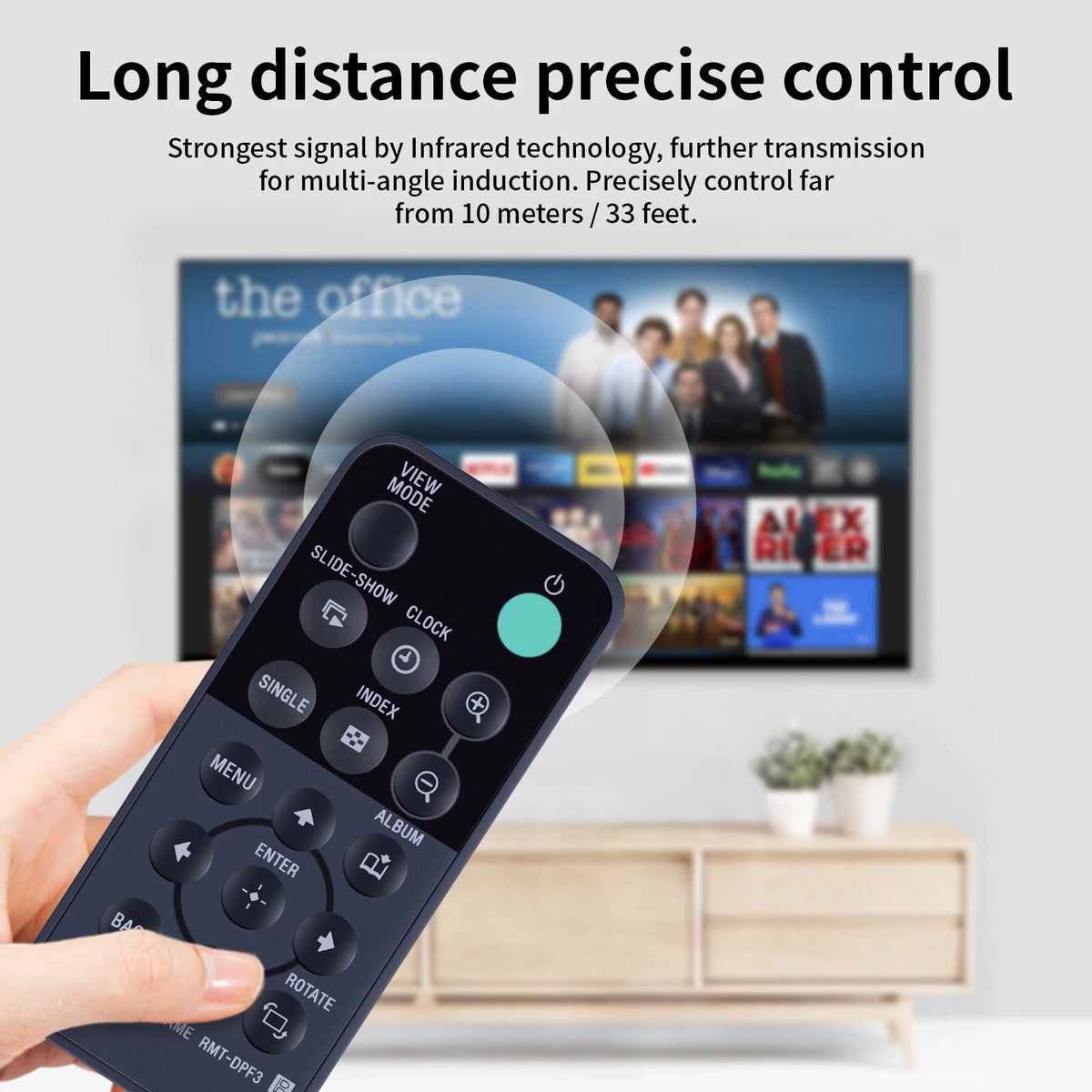 Remote Control For Sony Digital Photo Frame RMT-DPF3 DPF-A72 DPF-D82 DPF-D92