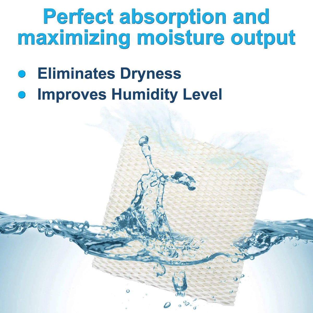 HQRP 2-Pack Humidifier Wick Filter Compatible with Sears Kenmore 14803,...