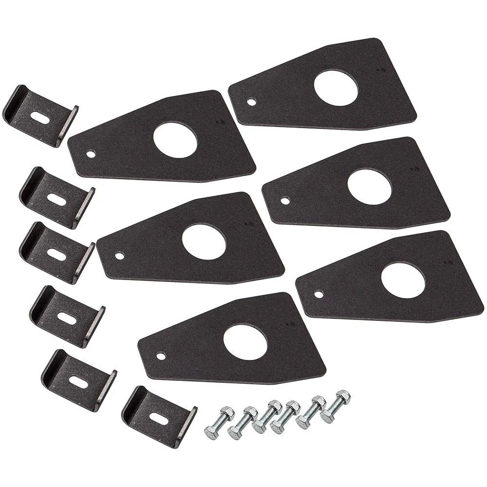 MaXpeedingrods 6Pcs Universal Car Roof Rack Gutter Mounts Kit Weld On Roof...