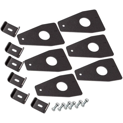 MaXpeedingrods 6Pcs Universal Car Roof Rack Gutter Mounts Kit Weld On Roof...