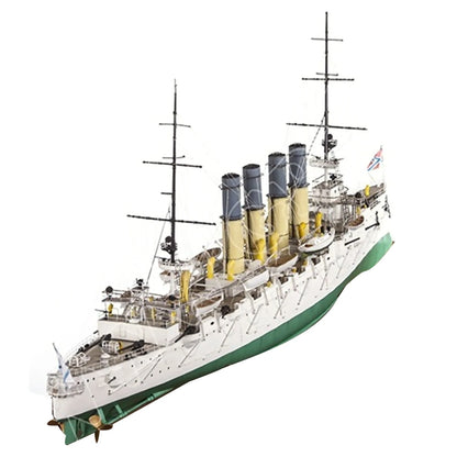 Russian Varyag Protective Cruiser Paper Unassembled DIY Model Gift for Kids