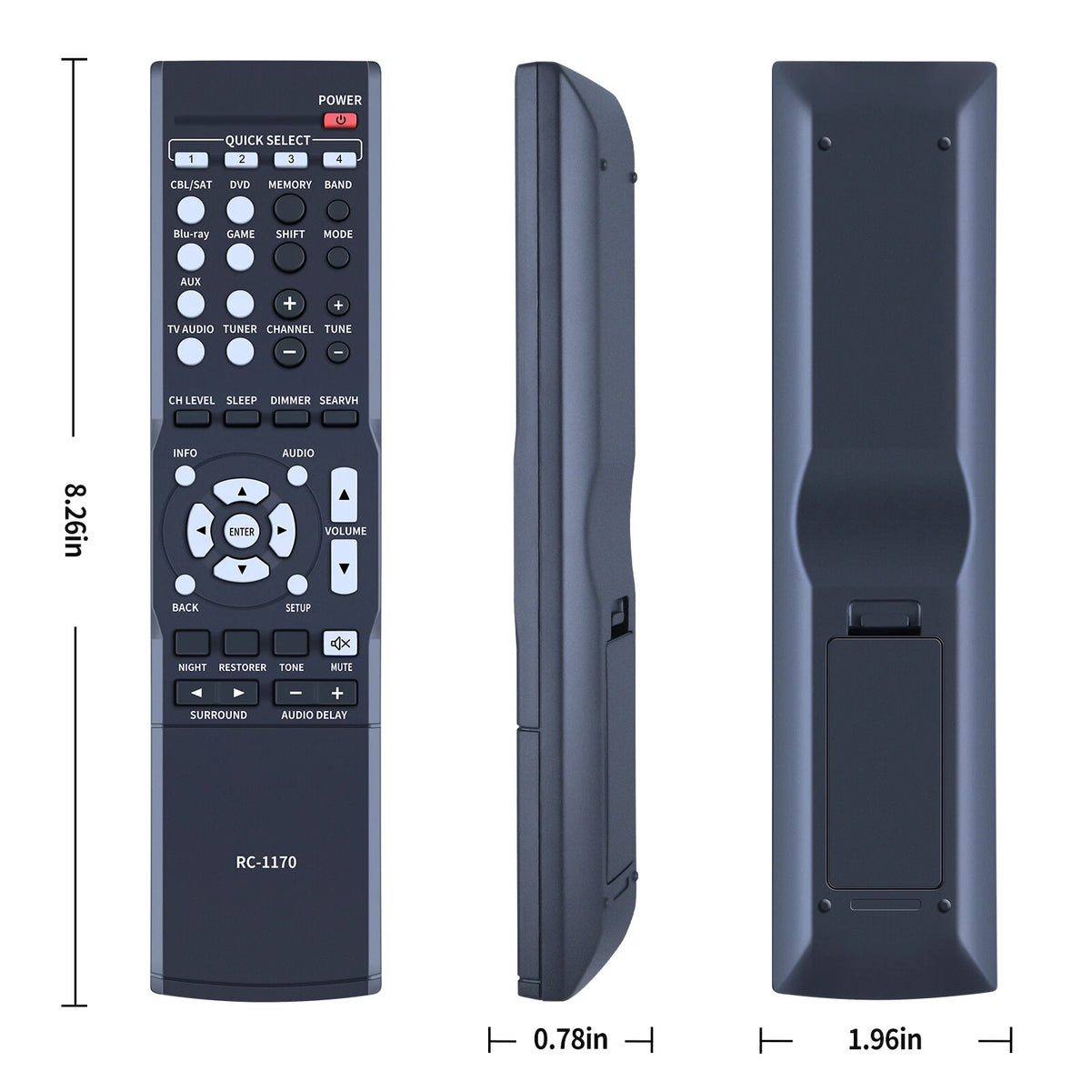RC-1170 Remote Control Applicable For Denon AV Receiver AVR-1513 DHT-1513BA