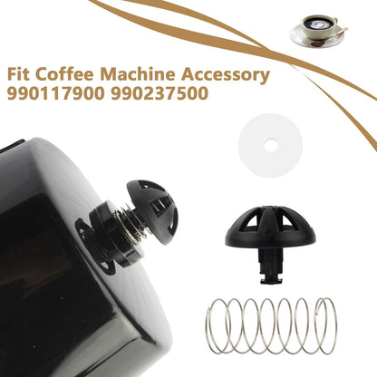 Coffee Machine Brew Basket Bottom Spring Loaded Stopper Kits 2 Pcs
