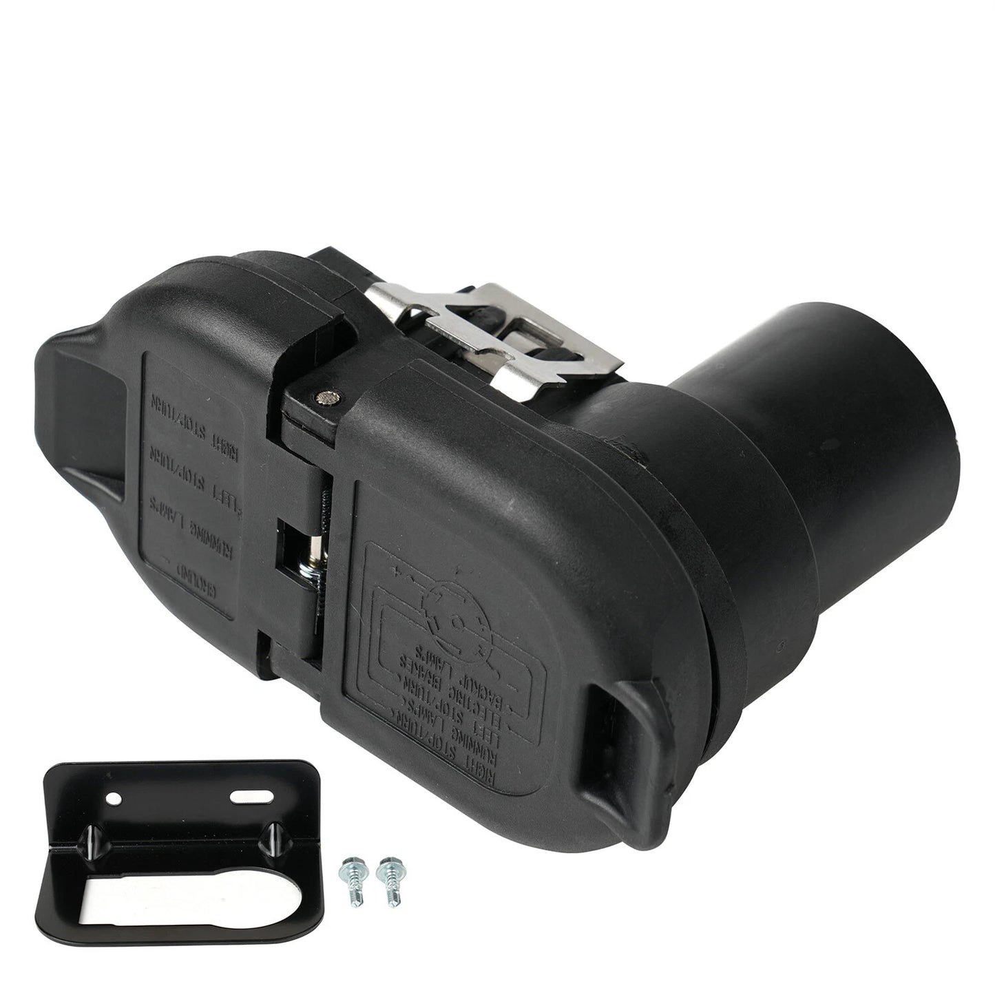Multi Tow Trailer Receptacle Connector Plug Kit For Ford Ram Chevrolet