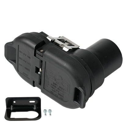 Multi Tow Trailer Receptacle Connector Plug Kit For Ford Ram Chevrolet