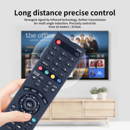 Replacement Remote Control For Sylvania TV LC190SS2, LC260SS2, LC320SS2 NH210UD