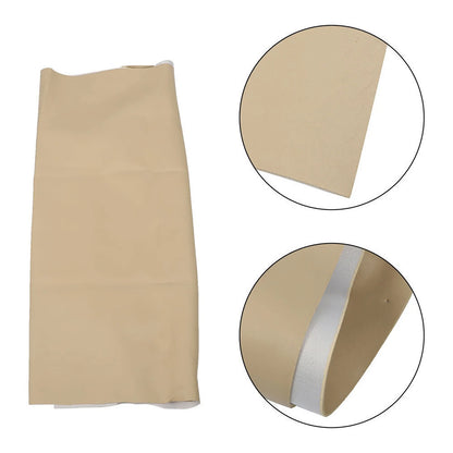 For Club Car DS 1982-2000.5 Golf Carts Brown Tan Leather Front Seat Covers