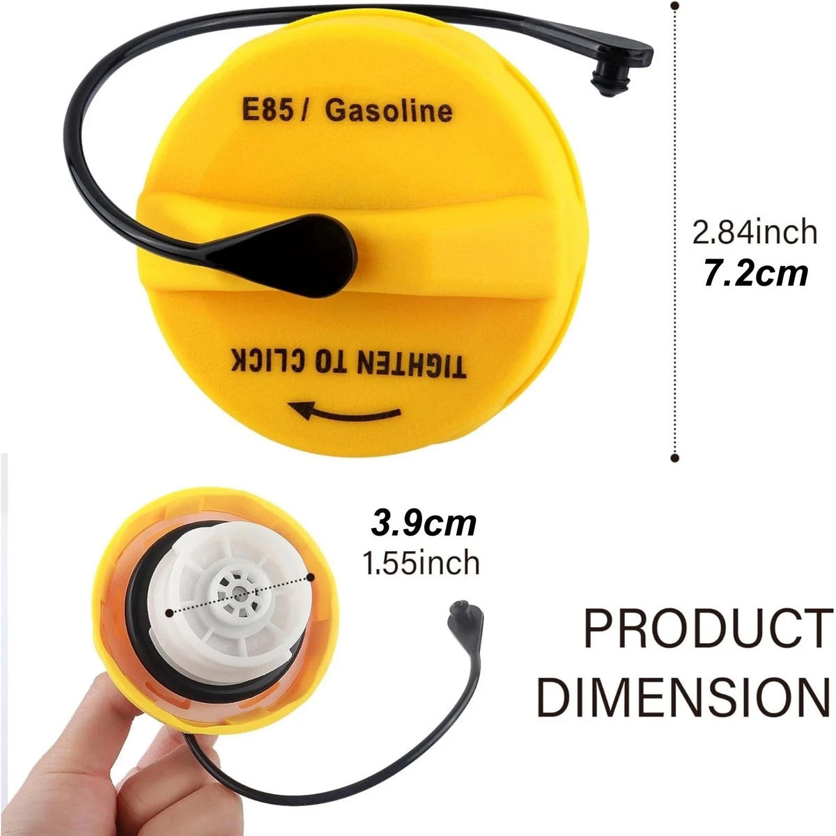 52030380AA Fuel Tank Cap For Ram C/V Jeep Cherokee Dodge Durango ABS Gas Cap